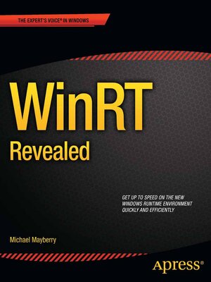 cover image of WinRT Revealed